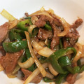 あっっっちょん's cooksnap of when they made 牛コマ肉と野菜のオイスターソース炒め.