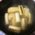 にいさんぽ's cooksnap of when they made 冬☆旬♪コロころ香ばし白葱のお味噌汁.