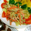 めみたん☆'s cooksnap of when they made わが家のごぼうマヨサラダ.