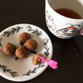 なぎ8's cooksnap of when they made はったい粉ときなこの黒糖ボール★.