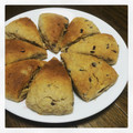 ユカリん。's cooksnap of when they made 簡単♪あずき入りのスコーン HM使用.