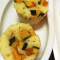でむでみ's cooksnap of when they made レンジで簡単♪ふんわり南瓜蒸しパン.