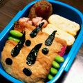 マーガレットらぶ's cooksnap of when they made 妖怪ウォッチ コマさん キャラ弁.