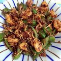maniyuka's cooksnap of when they made ピーマンじゃこふりかけ ✿ クルミ入り.