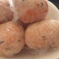 やぎえ's cooksnap of when they made バター香る♪大葉とたらこのおにぎり.
