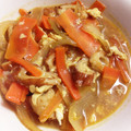 猫大好きさとみ's cooksnap of when they made ちくわと人参と玉ねぎのつゆだく卵とじ.