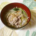 sumirenore's cooksnap of when they made 坦々風味噌汁.