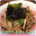まゆちゃろ's cooksnap of when they made 韓国のりでしらたききんぴら.