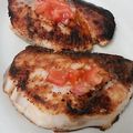 kimimaruo's cooksnap of when they made 塩トマトで♪ブリの塩トマト焼き✿.