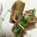 pyttr's cooksnap of when they made 牛肉の野菜巻き（ごぼう・人参・豆苗）.