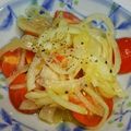 ひなゆあ♡'s cooksnap of when they made 超簡単新玉ねぎとミニトマトのサラダ。.
