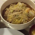 ゆーさん11's cooksnap of when they made 簡単！白菜ときのこの 挽き肉 和風餡掛け.
