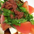 tutinokoo's cooksnap of when they made トマトとお豆腐のサラダ☆～梅肉をそえて～.