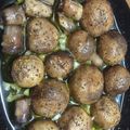 makosaka's cooksnap of when they made 簡単！ガリバタマッシュルーム（≧∇≦）.