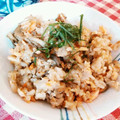 nanana05's cooksnap of when they made 簡単♪鮭と木の子の炊き込みごはん.