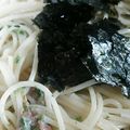 かぴーな's cooksnap of when they made 梅昆布茶のマヨパスタ.