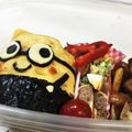 ♡Lis♡'s cooksnap of when they made キャラ弁♡オムライスでミニオンズ！簡単☆.