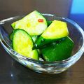 なっつなおこ's cooksnap of when they made キュウリの甘辛中華風漬物.