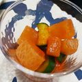 じぇりっこ's cooksnap of when they made 【簡単】大根ときゅうりのキムチ風浅漬け.