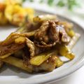 まろんかふぇ's cooksnap of when they made 超簡単でエコ！ブロッコリーの芯の炒めもの.