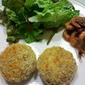 みるpon's cooksnap of when they made 焼きパン粉で！揚げないポテトコロッケ.