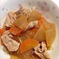 スーパークリーン's cooksnap of when they made 大根と豚肉の炒め煮.