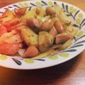 ﾏﾒｲﾁｺ゛'s cooksnap of when they made 新ジャガをチンして炒めてジャーマンポテト.