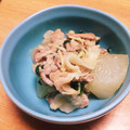 るんさま's cooksnap of when they made ホクホク☆大根と豚肉のしょうゆ煮.