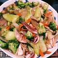 Marika♡'s cooksnap of when they made ☆いかの中華炒め☆.