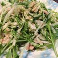 クックPE7SSC☆'s cooksnap of when they made 超簡単！水菜と大根のサラダ.