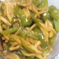 srk's cooksnap of when they made ピーマンと切干大根のきんぴら。.
