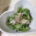 food town's cooksnap of when they made ★　うちではきゅうりはこう食べるよー　★.
