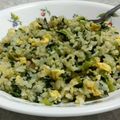 調理室引きこもり店長's cooksnap of when they made 小松菜と卵のヌクマムチャーハン.