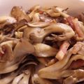 北海道伯爵's cooksnap of when they made レモンと醤油で☆舞茸ベーコン炒め.