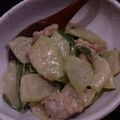 koko1228's cooksnap of when they made 隼人瓜の味噌マヨ炒め.