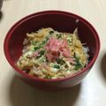 まこやんたかやん's cooksnap of when they made しらすの卵とじ丼.