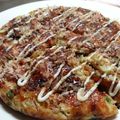 orihime07's cooksnap of when they made 牡蠣とキャベツのお好み焼き.