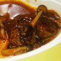 湊ひぃろ's cooksnap of when they made 煮込みハンバーグ 子供もパクパク♡.
