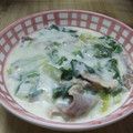 フナ子ママ's cooksnap of when they made 豚肉と青梗菜の中華風クリーム煮.