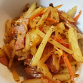 shizuとreo's cooksnap of when they made じゃがいもとベーコンの簡単ケチャマヨ炒め.