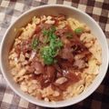 あーじゅんママ's cooksnap of when they made こて肉❤　温☆ぶっかけうどん.