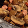 ばぢこ's cooksnap of when they made キノコとソーセージのアヒージョ.