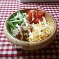 ねっちゃんっ's cooksnap of when they made お母さんの！！カラフル簡単サラダ☆.