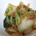 umizora's cooksnap of when they made 簡単✿白菜＆天かすのめんつゆ煮✿.