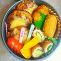 虫ちゃん's cooksnap of when they made お弁当おかず❀マヨ照りチーズハンバーグ.
