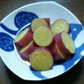 はらだぺこちゃん's cooksnap of when they made さつま芋のレモン煮.