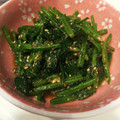 もりにー☆'s cooksnap of when they made ✩ほうれん草の胡麻和え✩.