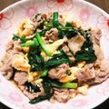 あきにゃんだ's cooksnap of when they made 我が家流☆豚にら卵炒め.