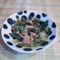 オレンジリング's cooksnap of when they made 小松菜シーチキン炒め.