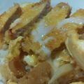 たけるとかおる's cooksnap of when they made リメイク　カツ丼.